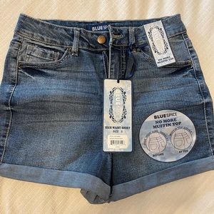 NWT Blue Spice Jean Shorts size 5